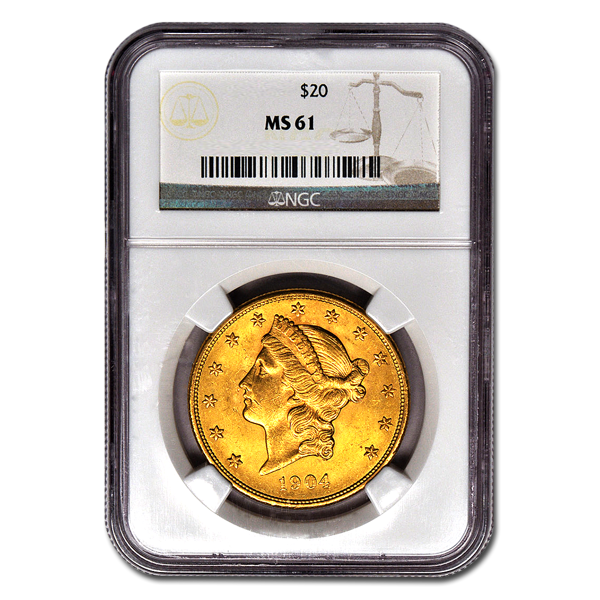 $20 Liberty Gold Coins MS 61.Buy Gold & Silver Strategically - BBB Accredited. - Free Shipping - ITM Trading Inc.