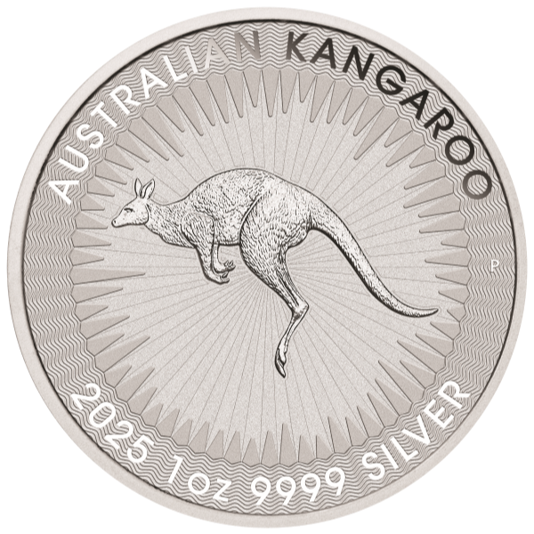 Picture of 2025 1 oz Australian Silver Kangaroo Coin (BU)