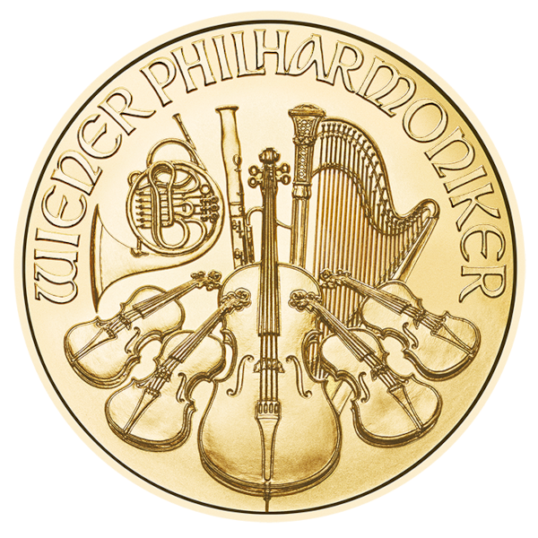 Picture of 2025 1 oz Austrian Gold Philharmonic Coin (BU)